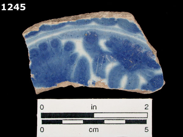 SAN AGUSTIN BLUE ON WHITE specimen 1245 