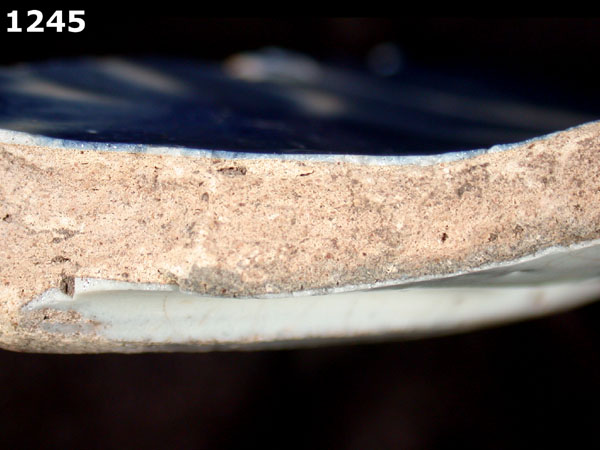 SAN AGUSTIN BLUE ON WHITE specimen 1245 side view