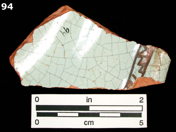 FAIENCE, ROUEN POLYCHROME specimen 94 