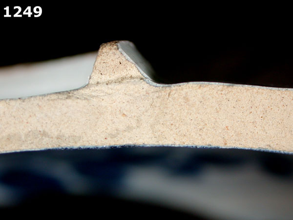 SAN AGUSTIN BLUE ON WHITE specimen 1249 side view