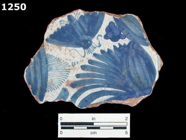 SAN AGUSTIN BLUE ON WHITE specimen 1250 
