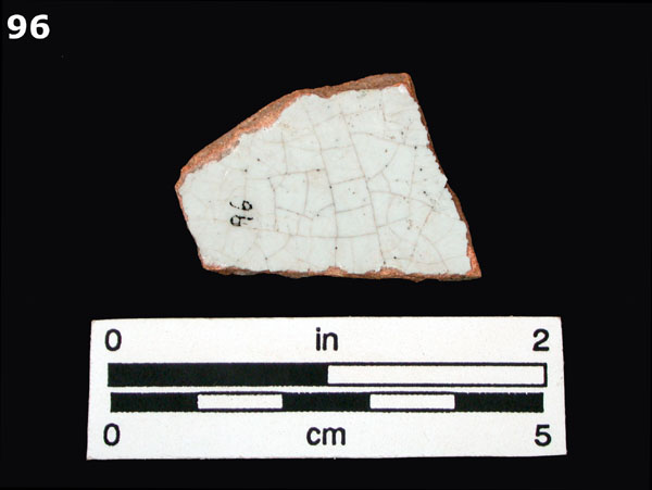 FAIENCE, ROUEN PLAIN specimen 96 