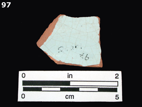 FAIENCE, ROUEN PLAIN specimen 97 