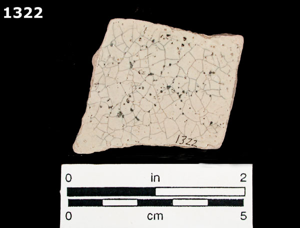 PUEBLA POLYCHROME specimen 1322 rear view