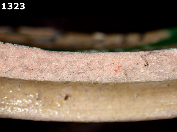 PUEBLA POLYCHROME specimen 1323 side view