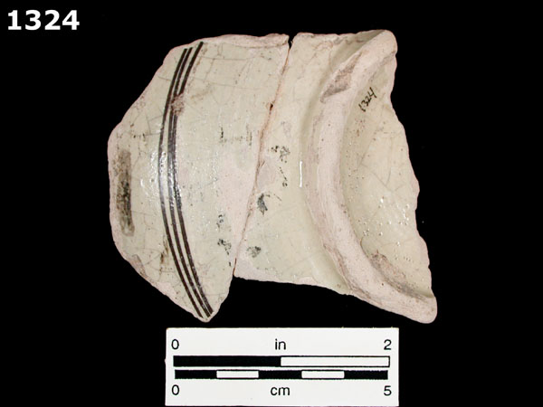 PUEBLA POLYCHROME specimen 1324 rear view