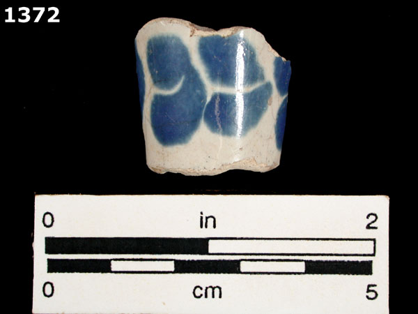 PUEBLA BLUE ON WHITE specimen 1372 