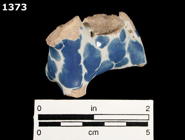PUEBLA BLUE ON WHITE specimen 1373 