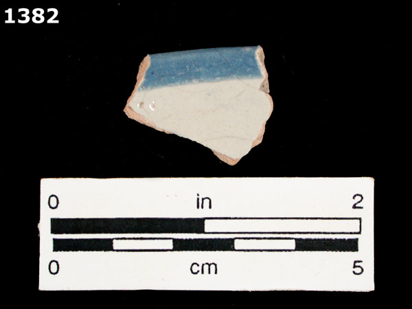 HUEJOTZINGO BLUE ON WHITE specimen 1382 