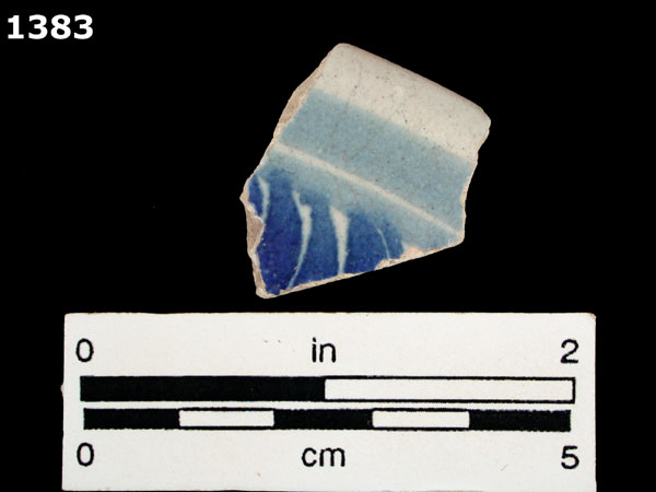 PUEBLA BLUE ON WHITE specimen 1383 