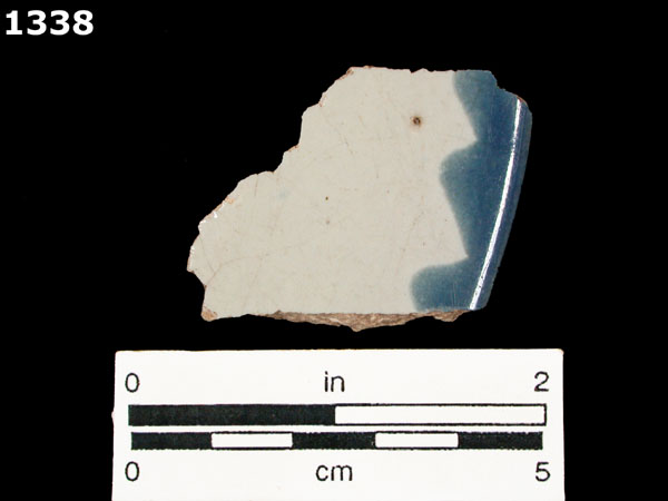HUEJOTZINGO BLUE ON WHITE specimen 1338 