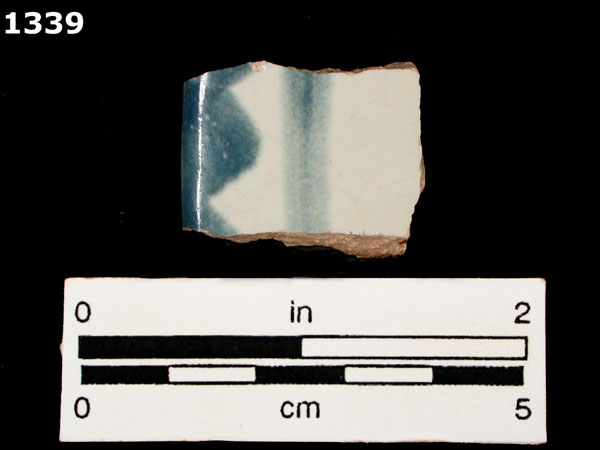 HUEJOTZINGO BLUE ON WHITE specimen 1339 