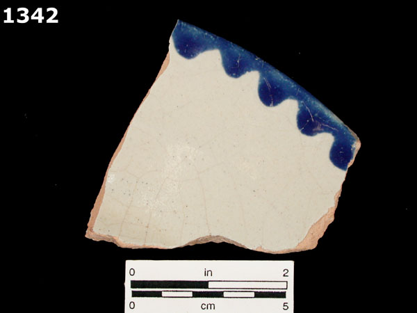 HUEJOTZINGO BLUE ON WHITE specimen 1342 
