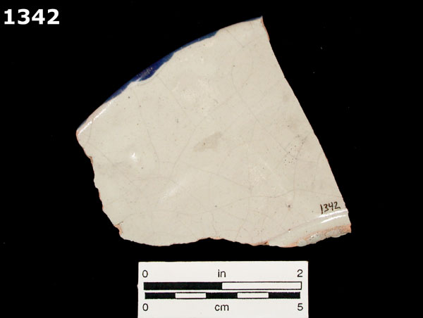HUEJOTZINGO BLUE ON WHITE specimen 1342 rear view