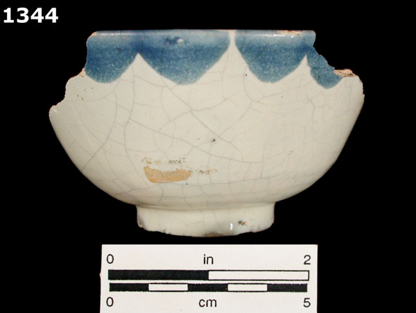 HUEJOTZINGO BLUE ON WHITE specimen 1344 