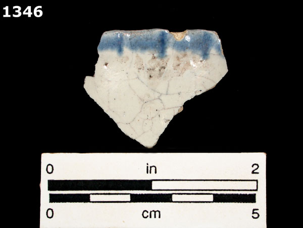 HUEJOTZINGO BLUE ON WHITE specimen 1346 