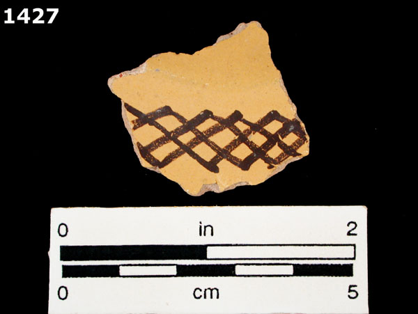 ESQUITLAN BLACK ON YELLOW specimen 1427 