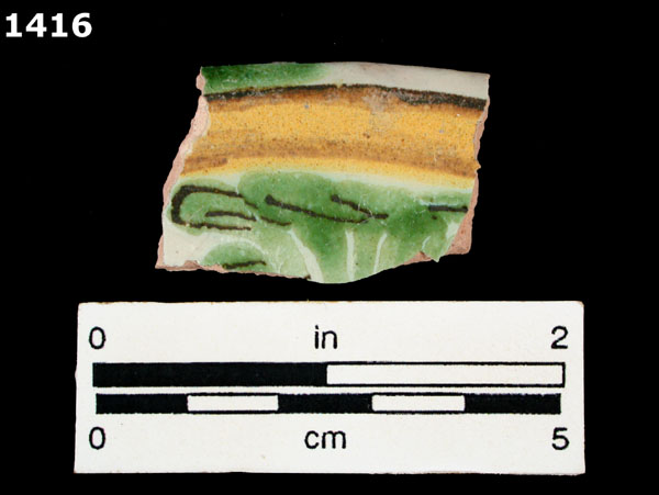 NOPALTEPEC POLYCHROME specimen 1416 front view