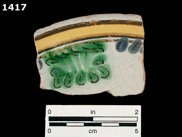 NOPALTEPEC POLYCHROME specimen 1417 front view