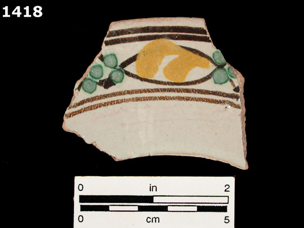 NOPALTEPEC POLYCHROME specimen 1418 front view