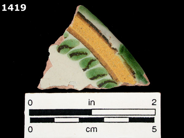 NOPALTEPEC POLYCHROME specimen 1419 front view