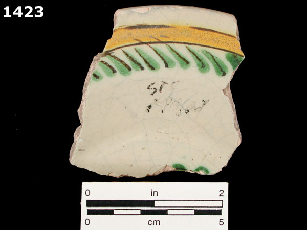 NOPALTEPEC POLYCHROME specimen 1423 front view