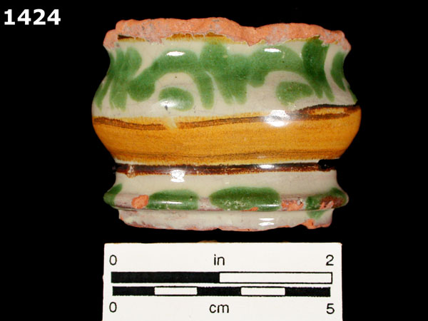 NOPALTEPEC POLYCHROME specimen 1424 front view