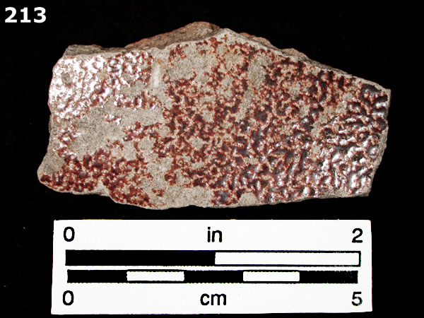 STONEWARE, BROWN SALT GLAZED, ENGLISH specimen 213 