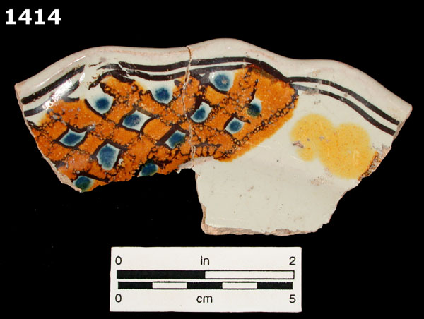 ESQUITLAN POLYCHROME specimen 1414 front view