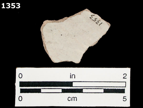 ARANAMA POLYCHROME specimen 1353 rear view