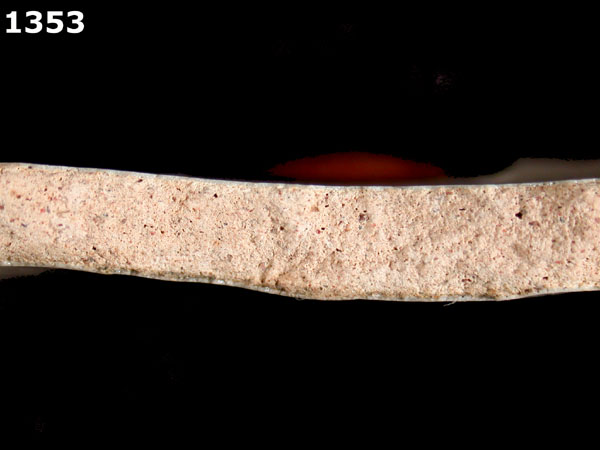 ARANAMA POLYCHROME specimen 1353 side view