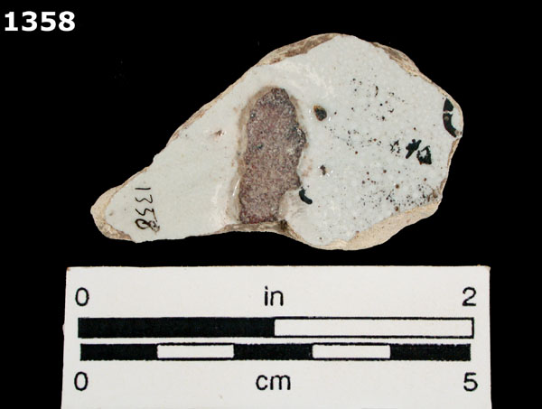 ARANAMA POLYCHROME specimen 1358 rear view
