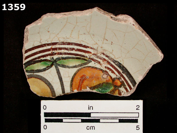 ARANAMA POLYCHROME specimen 1359 front view