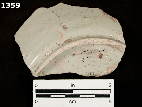 ARANAMA POLYCHROME specimen 1359 rear view