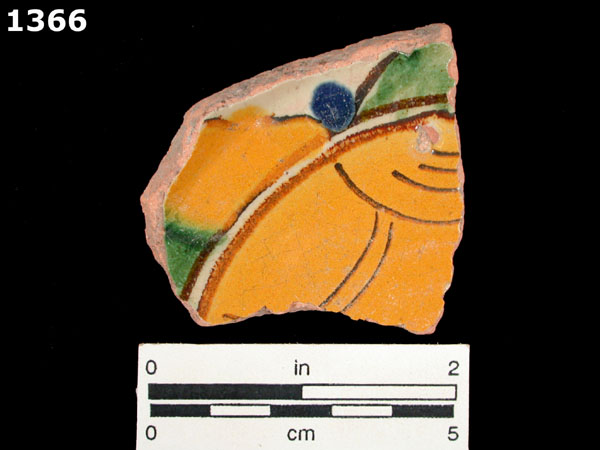 ARANAMA POLYCHROME specimen 1366 front view