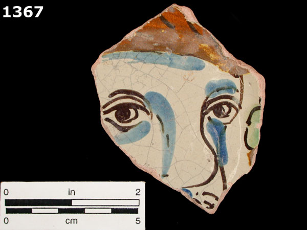 ARANAMA POLYCHROME specimen 1367 front view