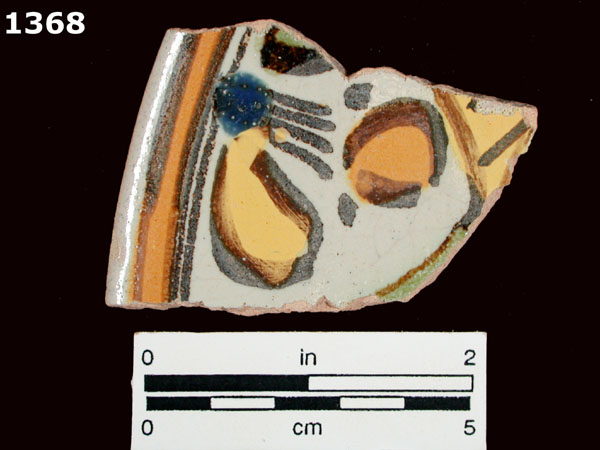 ARANAMA POLYCHROME specimen 1368 front view