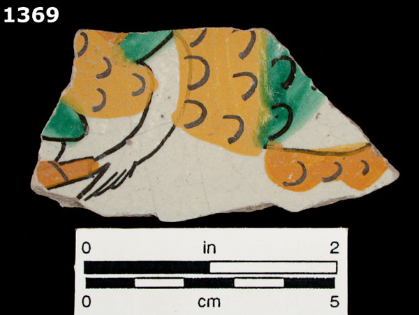 ARANAMA POLYCHROME specimen 1369 front view