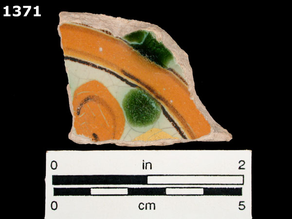 ARANAMA POLYCHROME specimen 1371 front view