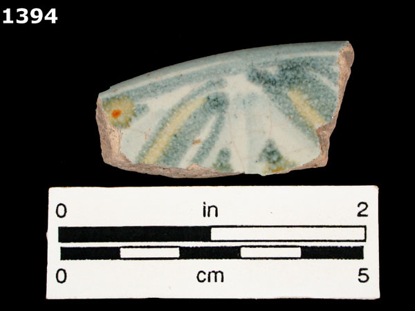 LA TRAZA POLYCHROME specimen 1394 front view