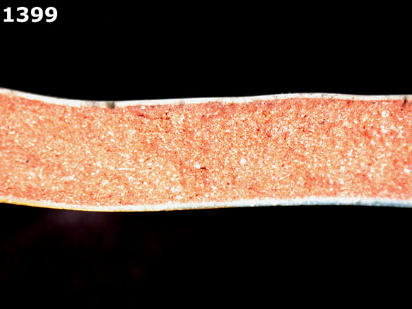 LA TRAZA POLYCHROME specimen 1399 side view