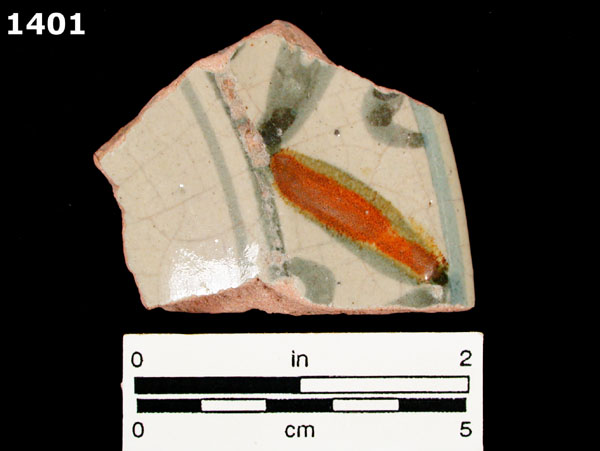 LA TRAZA POLYCHROME specimen 1401 front view