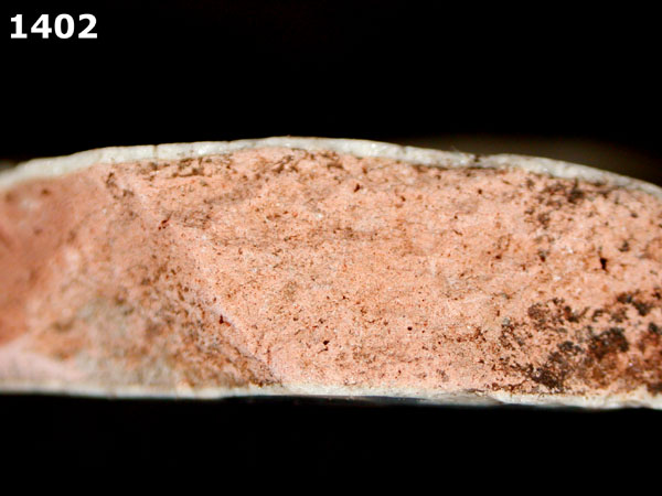 LA TRAZA POLYCHROME specimen 1402 side view