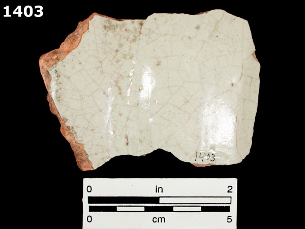 LA TRAZA POLYCHROME specimen 1403 rear view