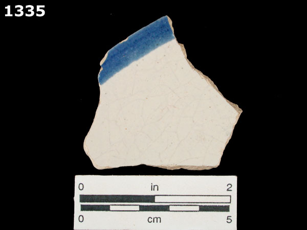 HUEJOTZINGO BLUE ON WHITE specimen 1335 