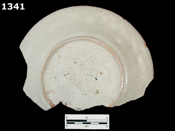 HUEJOTZINGO BLUE ON WHITE specimen 1341 rear view