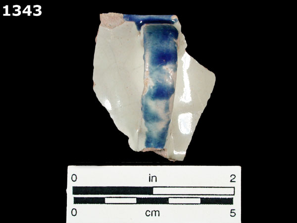 HUEJOTZINGO BLUE ON WHITE specimen 1343 