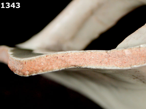 HUEJOTZINGO BLUE ON WHITE specimen 1343 side view