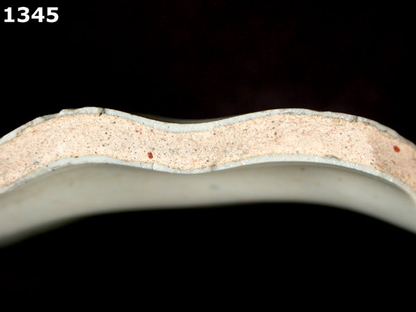 HUEJOTZINGO BLUE ON WHITE specimen 1345 side view