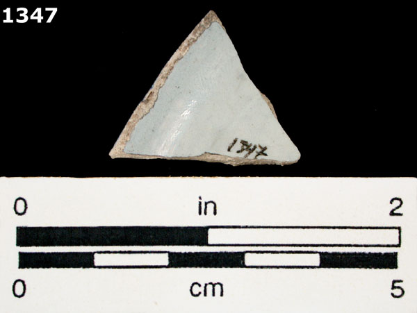 HUEJOTZINGO BLUE ON WHITE specimen 1347 rear view